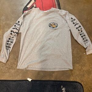 Gray Long Sleeve Tee